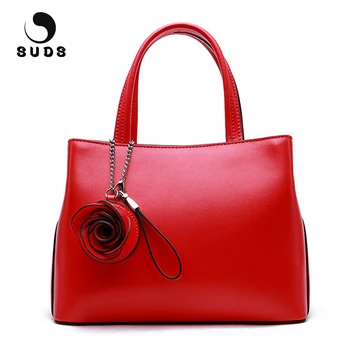 SUDS Brand Women Bag Genuine Leather Handbag Ladies Fashion High Quality Crossbody Bag Female Small Flowers Cow Leather Tote Bag
SUDS Brand Women Bag Genuine Leather Handbag Ladies Fashion High Quality Crossbody Bag Female Small Flowers Cow Leather Tote Bag