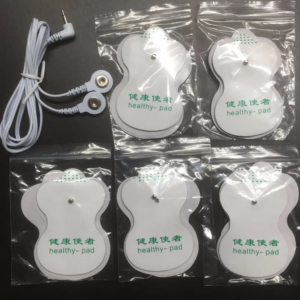10pcs or 30pcs good quality white Electrode Pads +1pc 2.5MM 2-way wire for Tens Acupuncture,Slimming massager , healthy-pad
10pcs or 30pcs good quality white Electrode Pads +1pc 2.5MM 2-way wire for Tens Acupuncture,Slimming massager , healthy-pad