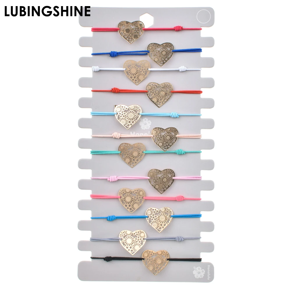 12pcs/Set Handmade Braid Rope Chain Bracelet Set Gold Color Palm Love Heart Charms Bracelets for Women Elastic Cuff Jewelry
12pcs/Set Handmade Braid Rope Chain Bracelet Set Gold Color Palm Love Heart Charms Bracelets for Women Elastic Cuff Jewelry