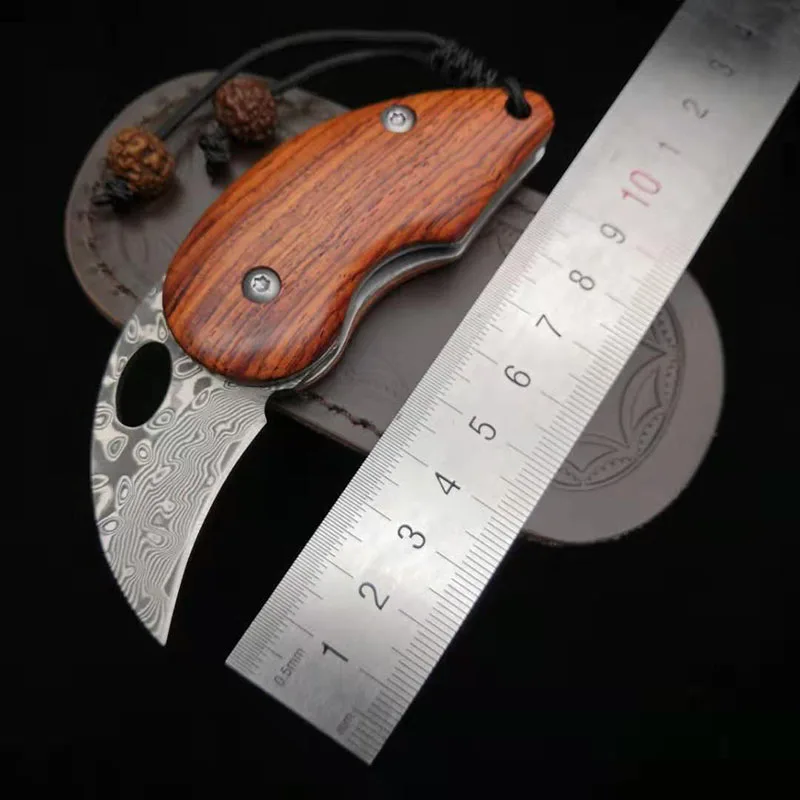 Damascus steel Folding knife 57HRC military survival knife Camping Tactical Pocket knifes outdoor hunting knife free shipping
Damascus steel Folding knife 57HRC military survival knife Camping Tactical Pocket knifes outdoor hunting knife free shipping