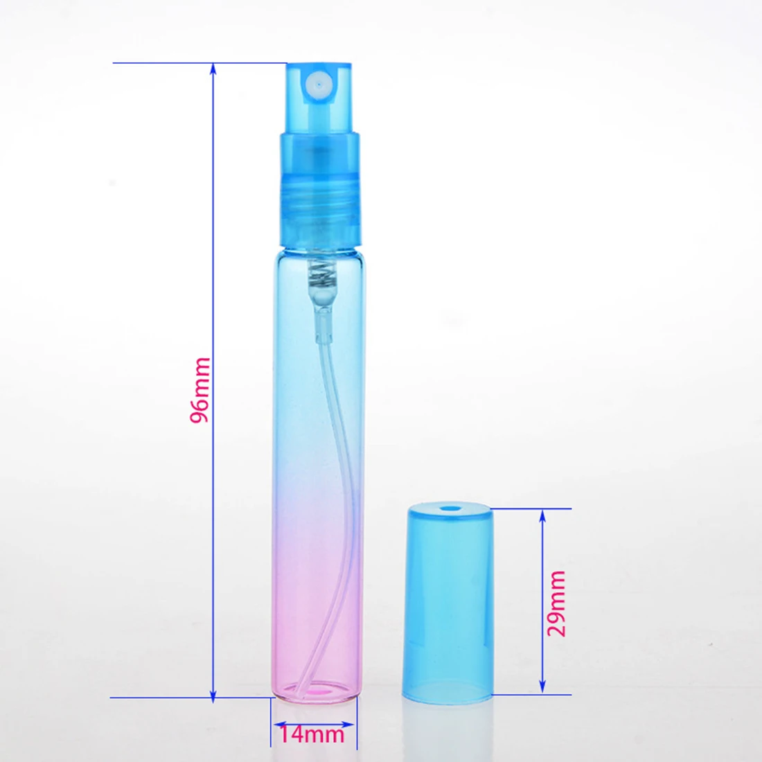 8MLRandom Color Plastic Sprayer Gradient Color Perfume Portable Colorful Perfume Bottle Atomizer Empty Cosmetic Container
8MLRandom Color Plastic Sprayer Gradient Color Perfume Portable Colorful Perfume Bottle Atomizer Empty Cosmetic Container
