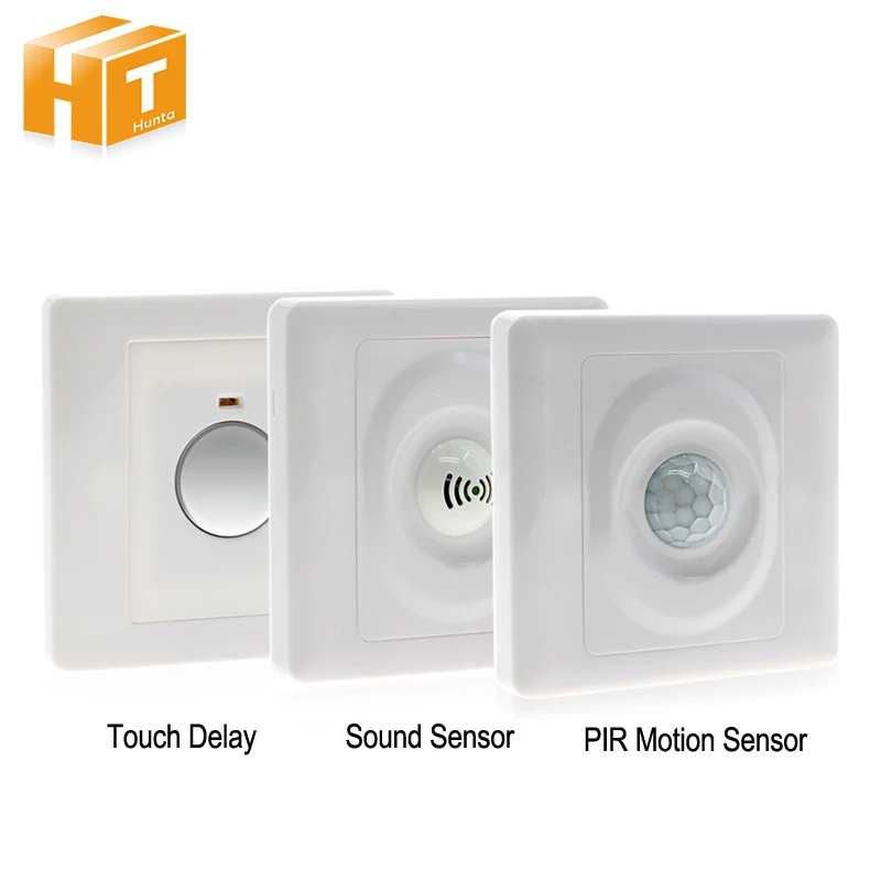 Wall Touch Delay Sensor Induction Switch/Sound Control Smart Switch/Human Body PIR Infrared Motion Sensor Switch For Lamp Bulbs
Wall Touch Delay Sensor Induction Switch/Sound Control Smart Switch/Human Body PIR Infrared Motion Sensor Switch For Lamp Bulbs