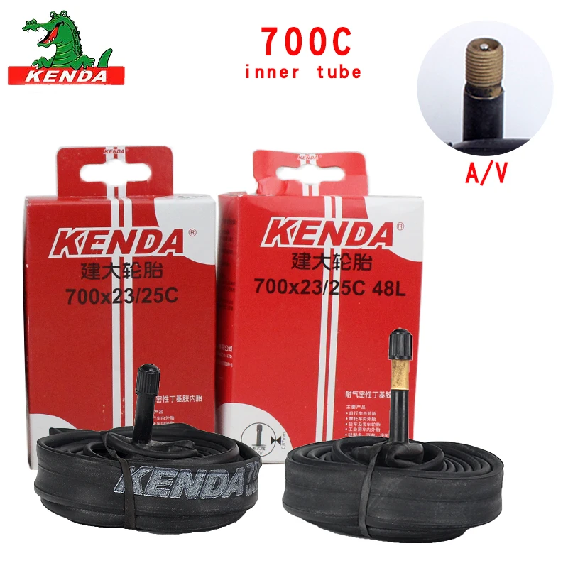 Kenda Bicycle Inner Tube Cycling Mountain Bike Butyl Rubber Bicycle Tube Tire 700 *18 23 25 28 32 35 43 45C American valve
Kenda Bicycle Inner Tube Cycling Mountain Bike Butyl Rubber Bicycle Tube Tire 700 *18 23 25 28 32 35 43 45C American valve