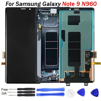 Original Super AMOLED LCD Display For Samsung Galaxy Note 9 Note9 N960 N960F N960D LCD Touch Screen Digitizer Assembly free tool
Original Super AMOLED LCD Display For Samsung Galaxy Note 9 Note9 N960 N960F N960D LCD Touch Screen Digitizer Assembly free tool