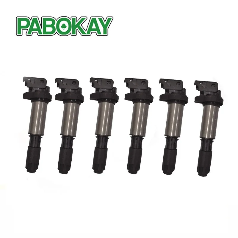 6 pieces x Ignition Coils for BMW 3, 5 Series, X3 , X5, Z3, Z4, M3 2.5L,3.0L,3.2L Engine 12131712219 12137551260 12131712223
6 pieces x Ignition Coils for BMW 3, 5 Series, X3 , X5, Z3, Z4, M3 2.5L,3.0L,3.2L Engine 12131712219 12137551260 12131712223