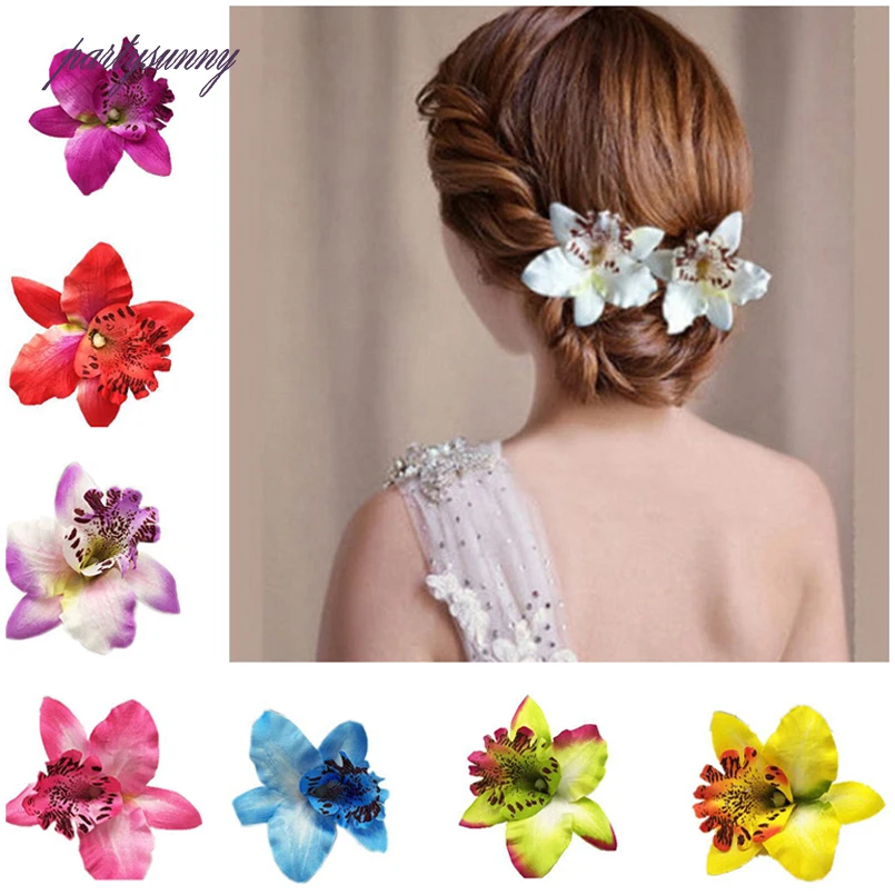 PF 5pcs Thai Orchid Barrettes Head Flower Hair Clips for Women Bride Bridesmaids Cute Plate Hair Hairpin Headwear Accessories
PF 5pcs Thai Orchid Barrettes Head Flower Hair Clips for Women Bride Bridesmaids Cute Plate Hair Hairpin Headwear Accessories