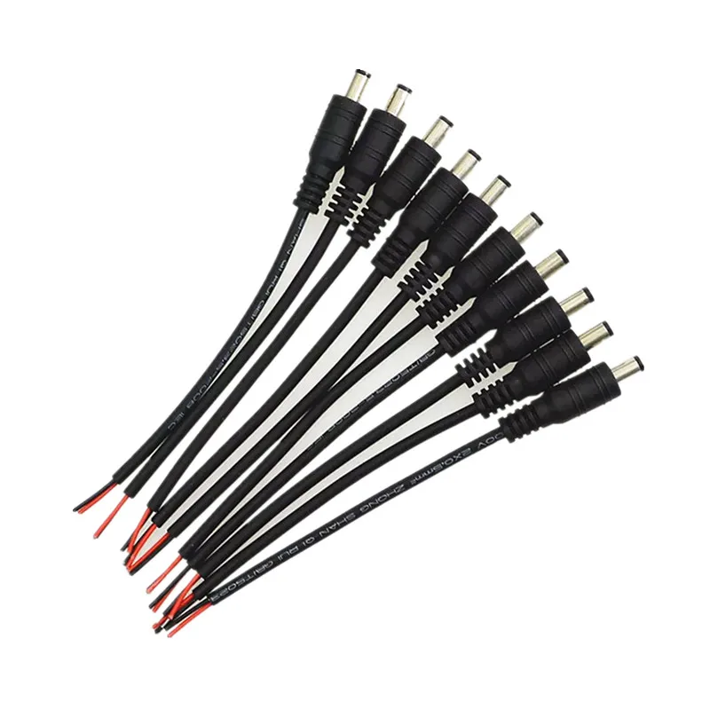 5pcs/set DC LED Connectors Extensio with Lock Buckle 5.5*2.1mm Male Female Jack Adapter for Led Strip Power Adapter Plug Cord
5pcs/set DC LED Connectors Extensio with Lock Buckle 5.5*2.1mm Male Female Jack Adapter for Led Strip Power Adapter Plug Cord