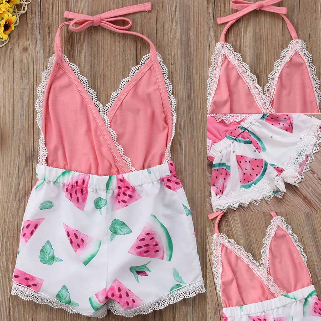 Infant Baby Girls 3M-5T Clothes Lace Backless Romper Bodysuit Jumpsuit Sunsuit Outfits
Infant Baby Girls 3M-5T Clothes Lace Backless Romper Bodysuit Jumpsuit Sunsuit Outfits