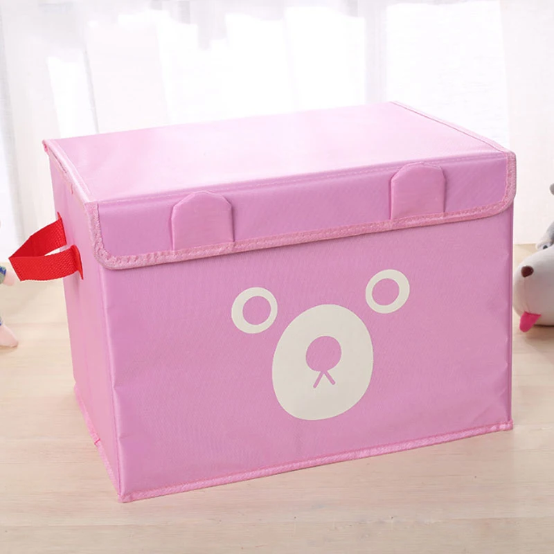 Cute Bear Oxford Cloth Storage Box Square Foldable Storage Boxes For Home Bedroom Fabric Clothing Toys CD Organizer Case
Cute Bear Oxford Cloth Storage Box Square Foldable Storage Boxes For Home Bedroom Fabric Clothing Toys CD Organizer Case