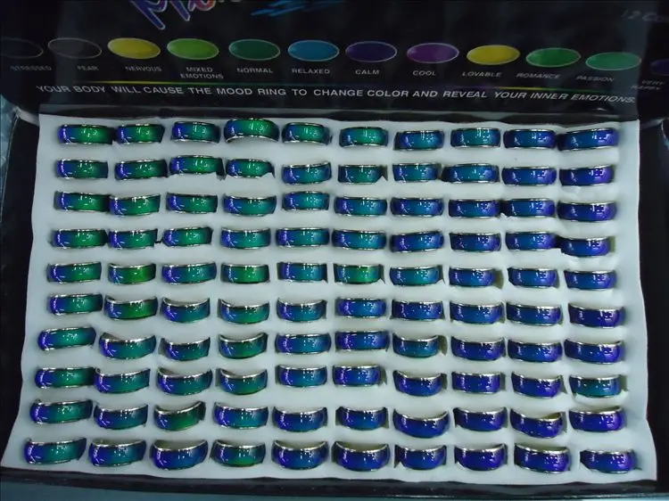mood ring thick 8mm in width changes color to the temperature of your blood mix size 500pcs
mood ring thick 8mm in width changes color to the temperature of your blood mix size 500pcs