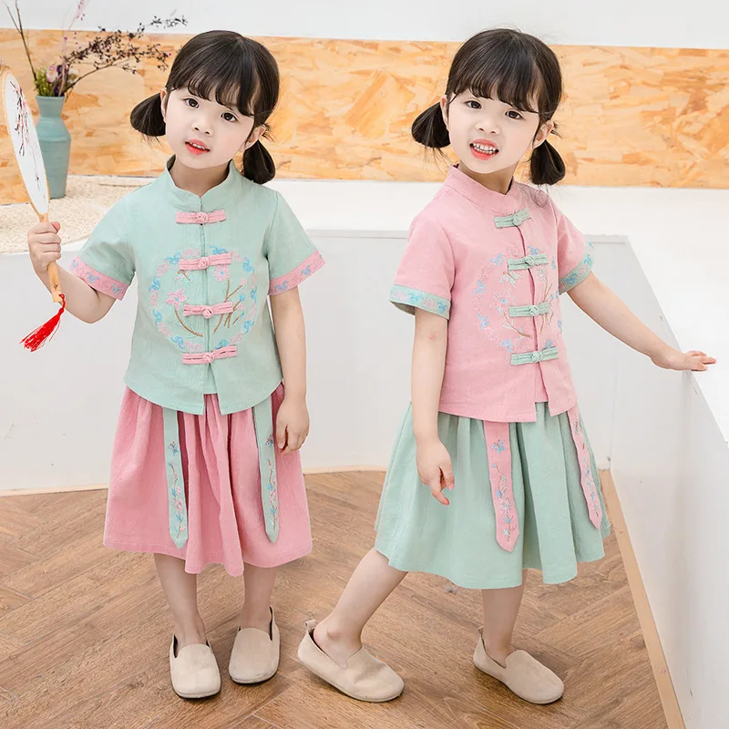 Girls Baby Hanfu Fairy Dress Chinese Traditional Tang Suit Ancient Bow-Knot Embroidery Hanfu Dress Festival Costume Kids SL1168
Girls Baby Hanfu Fairy Dress Chinese Traditional Tang Suit Ancient Bow-Knot Embroidery Hanfu Dress Festival Costume Kids SL1168