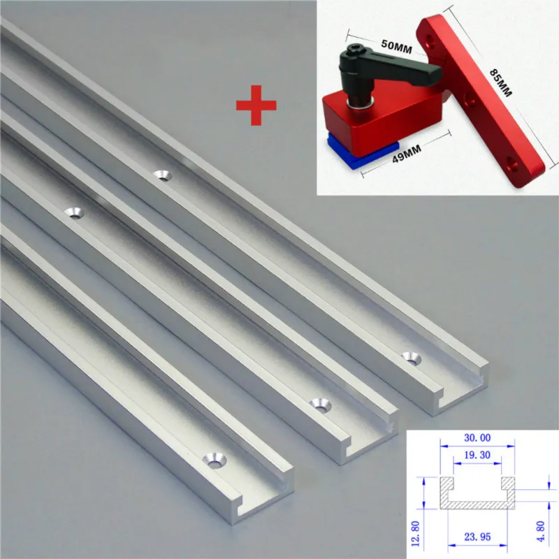 Miter Track Stop And Aluminium alloy T-tracks Slot Miter Track Jig Fixture T-Slot Woodworking Tool Miter Track Stop DIY Manual
Miter Track Stop And Aluminium alloy T-tracks Slot Miter Track Jig Fixture T-Slot Woodworking Tool Miter Track Stop DIY Manual
