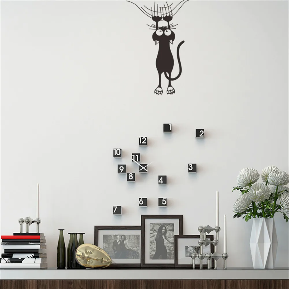 Wall stickers home decoration DIY unlock sliding wall cat wall stickers carved detachable environmental mural decals L0426
Wall stickers home decoration DIY unlock sliding wall cat wall stickers carved detachable environmental mural decals L0426