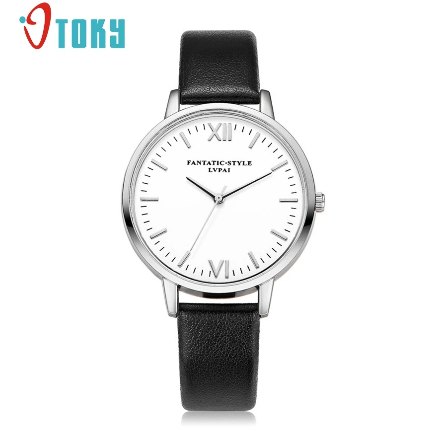 OTOKY Fashion Women Quartz Watch Silver Dial Quartz Wristwatches Clock Leather Ladies Watches relogio feminino #30 Gift 1pc
OTOKY Fashion Women Quartz Watch Silver Dial Quartz Wristwatches Clock Leather Ladies Watches relogio feminino #30 Gift 1pc