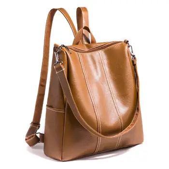 Fashion Women Lady School Leather Backpack Travel Bookbags Girls Shoulder Bag Rucksack Female Bagpack Mochila Daypack Rucksack
Fashion Women Lady School Leather Backpack Travel Bookbags Girls Shoulder Bag Rucksack Female Bagpack Mochila Daypack Rucksack
