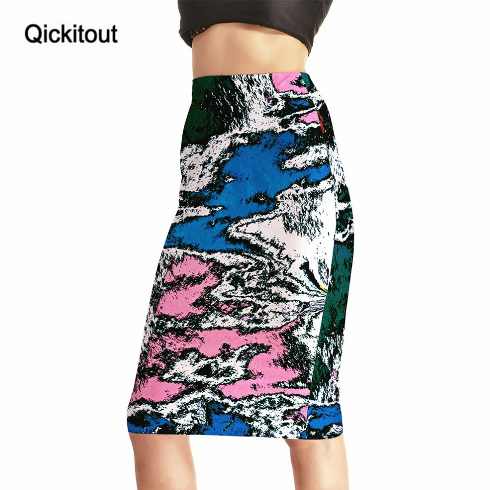 Qickitout Skirts High Quality Women's New Arrival Colourful Stitching Print Skirts High Waist Sexy Package Hip Skirt Wholesale
Qickitout Skirts High Quality Women's New Arrival Colourful Stitching Print Skirts High Waist Sexy Package Hip Skirt Wholesale