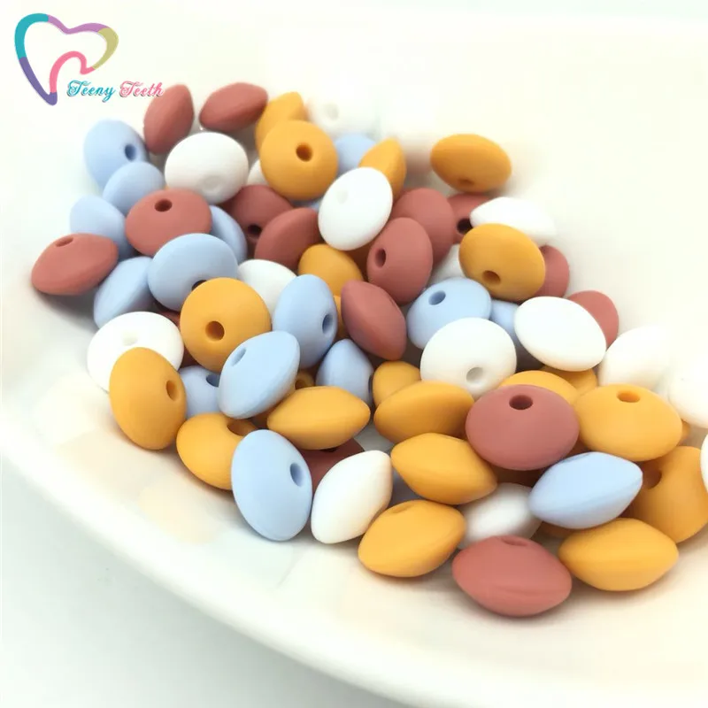 Teeny Teeth 50 PCS Mango Maroon Creative 12 MM Silicone Lentil Loose Beads For Pacifier Chain Making Baby Teething Abacus Beads
Teeny Teeth 50 PCS Mango Maroon Creative 12 MM Silicone Lentil Loose Beads For Pacifier Chain Making Baby Teething Abacus Beads