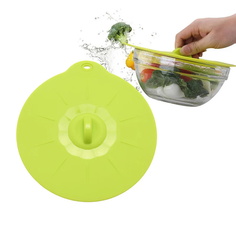 Multi-functional Kitchen Utensils Silicone Boil Over Spill Lid / Preservation Lid / Pan Cover / Oven Safe Stopper Pot Lid
Multi-functional Kitchen Utensils Silicone Boil Over Spill Lid / Preservation Lid / Pan Cover / Oven Safe Stopper Pot Lid