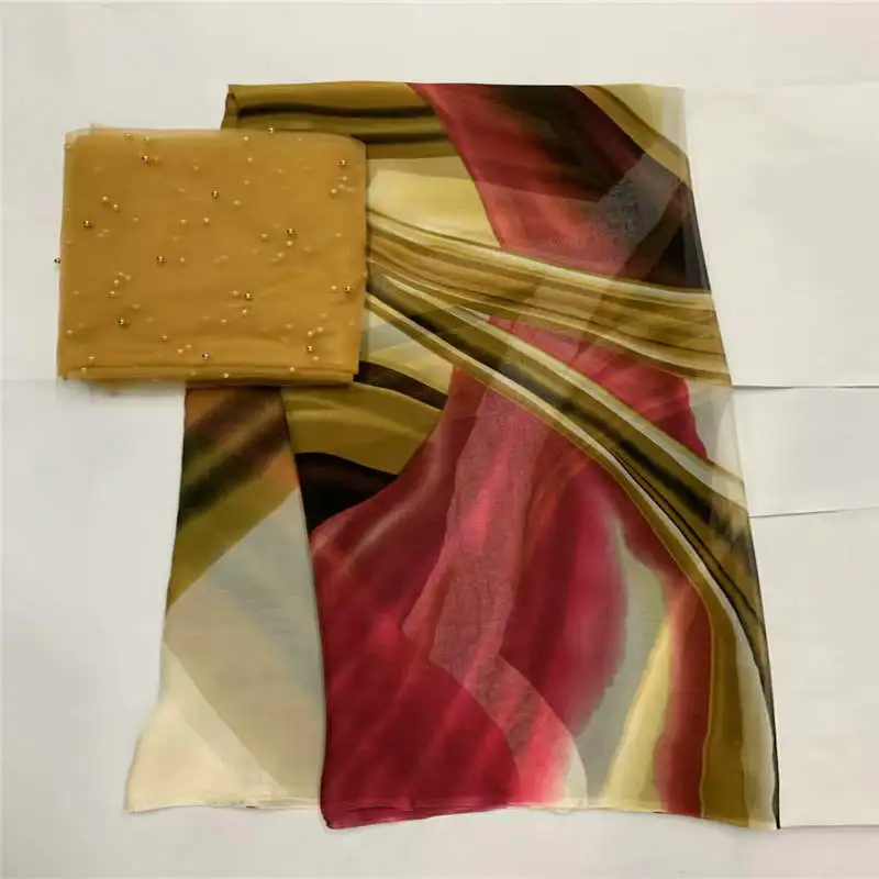 Fashion New Style Silk Printed Chiffon Fabric For Ladies To Wear Soft And Comfortable Printed Silk Fabric! LXF553
Fashion New Style Silk Printed Chiffon Fabric For Ladies To Wear Soft And Comfortable Printed Silk Fabric! LXF553