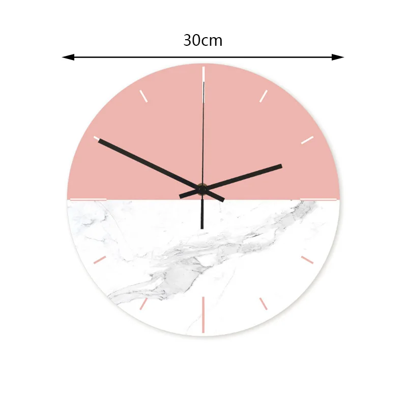 Creative Wall Clock 12 Inch Pink Marble Clock Kids Room Wall Decoration Colorful Wall Watch Silent Movement Unique Gift
Creative Wall Clock 12 Inch Pink Marble Clock Kids Room Wall Decoration Colorful Wall Watch Silent Movement Unique Gift