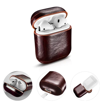 Luxury Genuine Leather Case for Apple Airpods Shockproof Sleeve Pouch Box Earphone Accessories Protective Cover for AirPods
Luxury Genuine Leather Case for Apple Airpods Shockproof Sleeve Pouch Box Earphone Accessories Protective Cover for AirPods