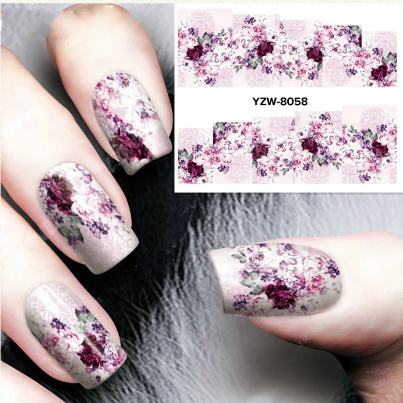 2Sheets Wine Red Flowers Nail Stickers Women Nails Decals Watercolor Manicure Diy Spring Fashion Design 2018
2Sheets Wine Red Flowers Nail Stickers Women Nails Decals Watercolor Manicure Diy Spring Fashion Design 2018