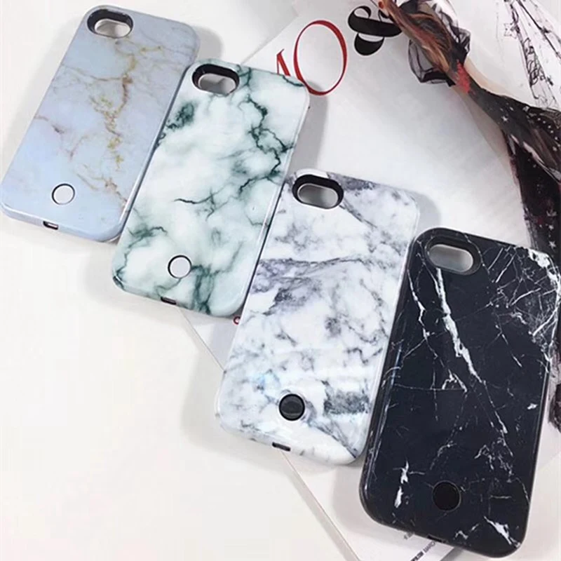 High Quality Marble Selfie Light Phone Case for iphone 6 6s 7 8 with Yellow Lights Flash Luxury All-inclusive Anti-fall 6 8 Plus
High Quality Marble Selfie Light Phone Case for iphone 6 6s 7 8 with Yellow Lights Flash Luxury All-inclusive Anti-fall 6 8 Plus