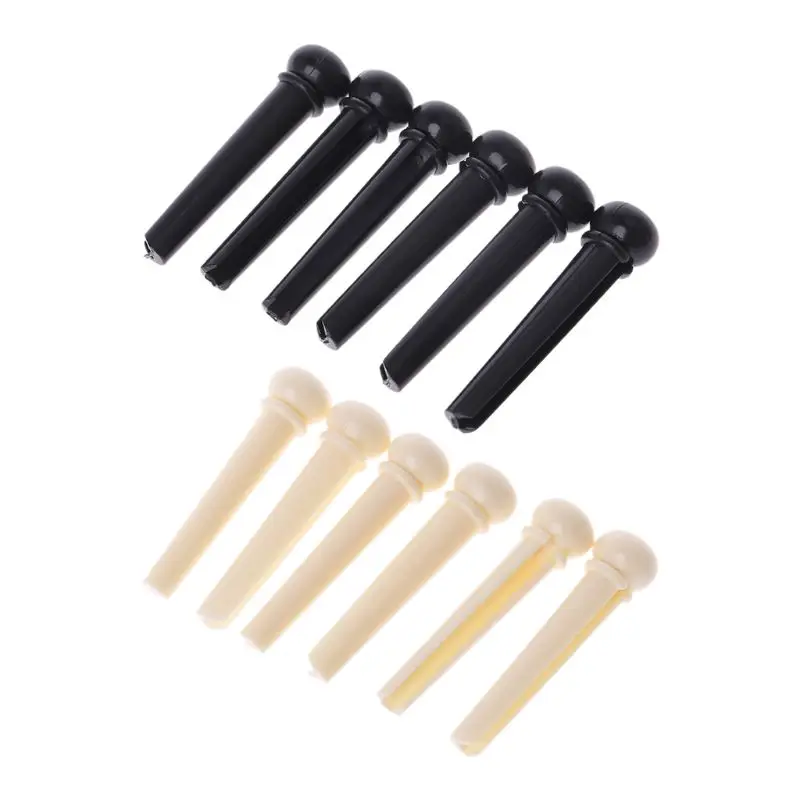 6Pcs/Set Classical Style Acoustic Guitar Plastic Bridge Pin Musical Stringed Instruments Parts Accessories
6Pcs/Set Classical Style Acoustic Guitar Plastic Bridge Pin Musical Stringed Instruments Parts Accessories