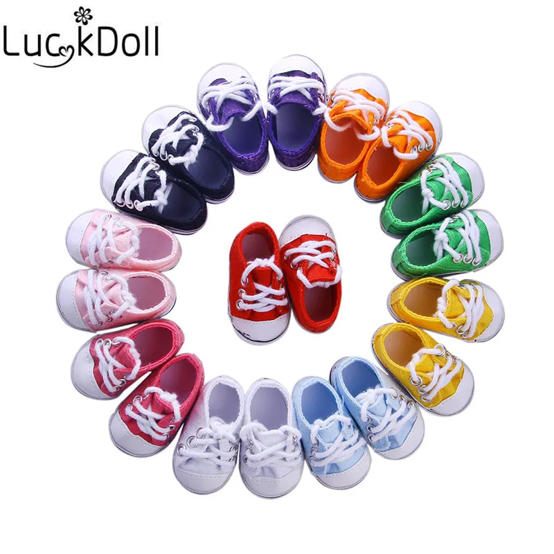 Luckdoll Candy-colored doll shoes fit 14.5inch American dolls Wellie Wherhers and American salon doll accessories
Luckdoll Candy-colored doll shoes fit 14.5inch American dolls Wellie Wherhers and American salon doll accessories