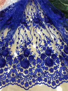 Popular Purple 3D Flowers French Lace Fabric Party Bridal Wedding Dress beads Lace African Nigerian Beaded Lace Fabric 5 yards
Popular Purple 3D Flowers French Lace Fabric Party Bridal Wedding Dress beads Lace African Nigerian Beaded Lace Fabric 5 yards
