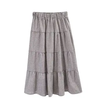 Women Casual Patchwork Midi Skirt Spring Summer Fashion Plaid Skirt New Arrival Female A Line Skirts Faldas Mujer
Women Casual Patchwork Midi Skirt Spring Summer Fashion Plaid Skirt New Arrival Female A Line Skirts Faldas Mujer