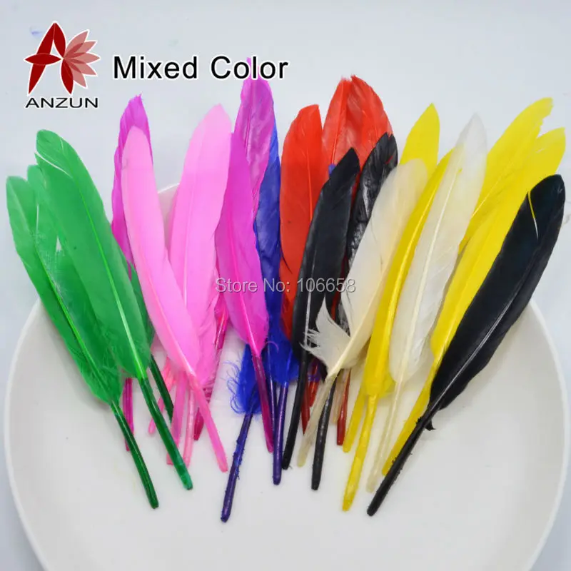 100pcs 10-15cm Mixed Colour Goose Feather Craft Feather For DIY Home Christmas Decoration Clothing Accessories
100pcs 10-15cm Mixed Colour Goose Feather Craft Feather For DIY Home Christmas Decoration Clothing Accessories