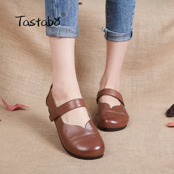 Tastabo Genuine Spring Leather Flat Shoe Driving Shoe Female Moccasins Fashion Women Flats Hand-Sewing Shoes Wild women's shoes
Tastabo Genuine Spring Leather Flat Shoe Driving Shoe Female Moccasins Fashion Women Flats Hand-Sewing Shoes Wild women's shoes