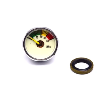 PCP Paintball Airforce Pump Valve 25MM High Pressure Gauge 1/8NPT M10Thread 40MPA/300BAR/5000PSI/6000PSI
PCP Paintball Airforce Pump Valve 25MM High Pressure Gauge 1/8NPT M10Thread 40MPA/300BAR/5000PSI/6000PSI