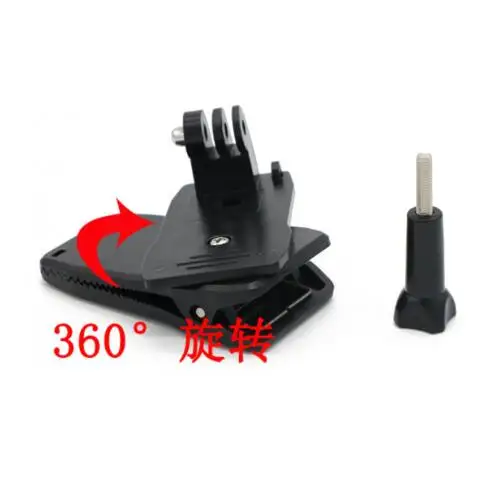 

Rotate Backpack Clip Clamp Mount for GoPro Hero 7/6/5/4/3+3 Xiaomi Yi 4K Lite SJCAM SJ4000 EKEN H9/H9R Sports Camera Accessories