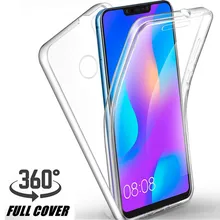 Caso de 360 graus para xiaomi note Note 7 6 pro Redmi 7a 6a Go 5 pro 4x 5 plus MI 9 lITE a3 mi 9 t a3 8 lite a1 a2 capa tela sensível ao toque de corpo inteiro(China)