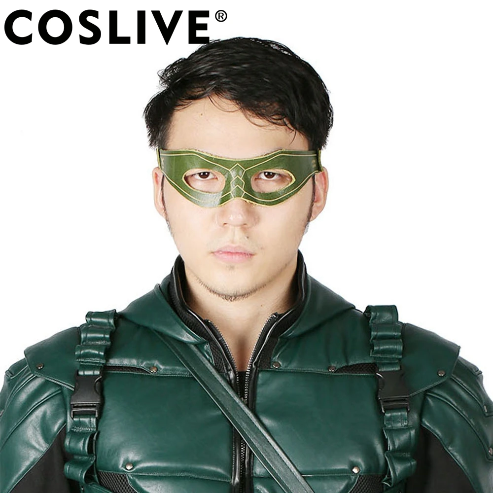 Coslive Green Arrow Eye Mask Halloween Festival Party Decor Cosplay Costume Accessories Adult PU Leather Mask Clearance Sale
Coslive Green Arrow Eye Mask Halloween Festival Party Decor Cosplay Costume Accessories Adult PU Leather Mask Clearance Sale