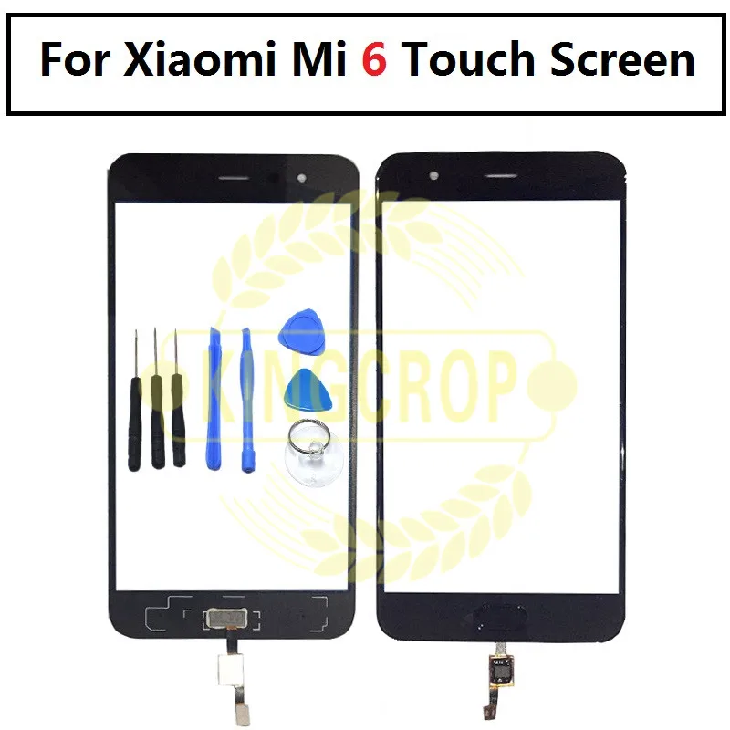 Сенсорный экран для Xiaomi Mi6 передняя стеклянная панель с инструментами | Мобильные