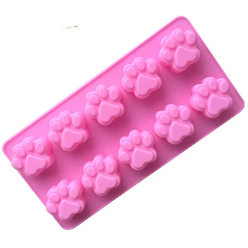 Mini 10 Holes Lovely Silicone Cake Mold Cat Paw Chocolate Mould Cute Cat Feet Cake Mould Creative Silicone Baking Mould H260
Mini 10 Holes Lovely Silicone Cake Mold Cat Paw Chocolate Mould Cute Cat Feet Cake Mould Creative Silicone Baking Mould H260