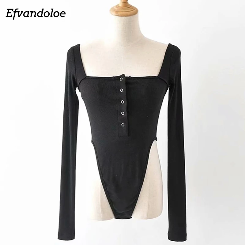 Efvandoloe Sexy Bodysuits Women Backless Bodycon Slim Solid body mujer dungarees overalls Long Sleeve jumpsuits Body suit
Efvandoloe Sexy Bodysuits Women Backless Bodycon Slim Solid body mujer dungarees overalls Long Sleeve jumpsuits Body suit