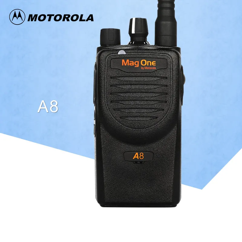 Walkie Talkie Mag One A8 VHF 150-174MHz 5W Portable Two-Way Radio Handle Interphone Ham CB Radio Transceiver(for Motorola)
Walkie Talkie Mag One A8 VHF 150-174MHz 5W Portable Two-Way Radio Handle Interphone Ham CB Radio Transceiver(for Motorola)