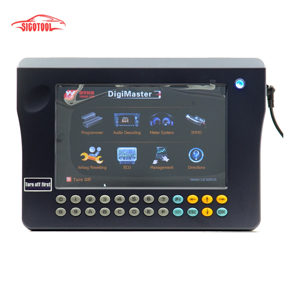 Yanhua Original Digimaster 3 Digimaster III Original Odometer Correction Master No Token Limitation Get CAS4+ Software Free
Yanhua Original Digimaster 3 Digimaster III Original Odometer Correction Master No Token Limitation Get CAS4+ Software Free