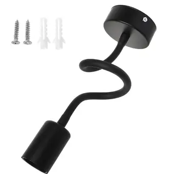 E27 Light Head Holder Hose Neck Lamp Bracket Ceiling/Track Mounted Clothing Store Adjusted Rail
E27 Light Head Holder Hose Neck Lamp Bracket Ceiling/Track Mounted Clothing Store Adjusted Rail