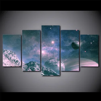 5 Piece HD Printed Universe Starry Sky Space Framed Wall Picture Art Poster Painting On Canvas For Living Room Toile Peinture
5 Piece HD Printed Universe Starry Sky Space Framed Wall Picture Art Poster Painting On Canvas For Living Room Toile Peinture