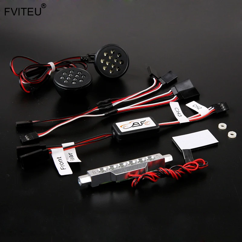 FVITEU LED light set (with LED Front lamp + taillight rear light) for 1/5 hpi baja 5b SS Rovan King Motor Rc Car
FVITEU LED light set (with LED Front lamp + taillight rear light) for 1/5 hpi baja 5b SS Rovan King Motor Rc Car