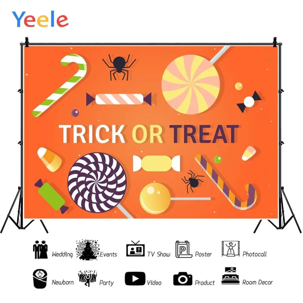 Yeele Candy Bar Trick Or Treat Kids Birthday Party Personalized Photography Backdrops Photographic Backgrounds For Photo Studio
Yeele Candy Bar Trick Or Treat Kids Birthday Party Personalized Photography Backdrops Photographic Backgrounds For Photo Studio