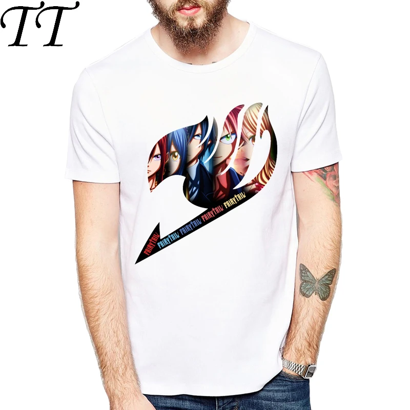 2019 Fairy Tail Group Logo Anime Printed T-shirt Men Fashion t shirt Comfortable Casual tshirt homme Top tees
2019 Fairy Tail Group Logo Anime Printed T-shirt Men Fashion t shirt Comfortable Casual tshirt homme Top tees