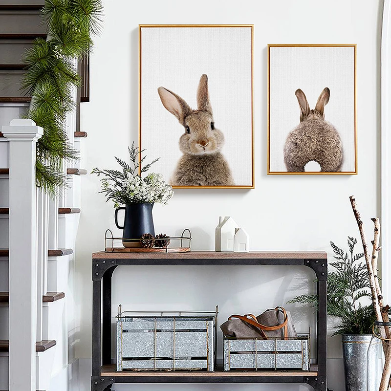 Morden contracted Rabbit Posters and Prints Canvas Art Painting Wall Art Nursery Decorative Picture Nordic Style Kids Decoration
Morden contracted Rabbit Posters and Prints Canvas Art Painting Wall Art Nursery Decorative Picture Nordic Style Kids Decoration