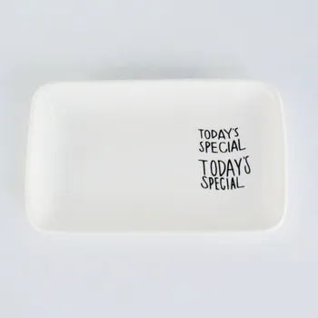 Dishes & Plates simple ceramic Nordic style rectangular English cake dessert breakfast dish microwave oven tableware SC-C1023.2
Dishes & Plates simple ceramic Nordic style rectangular English cake dessert breakfast dish microwave oven tableware SC-C1023.2