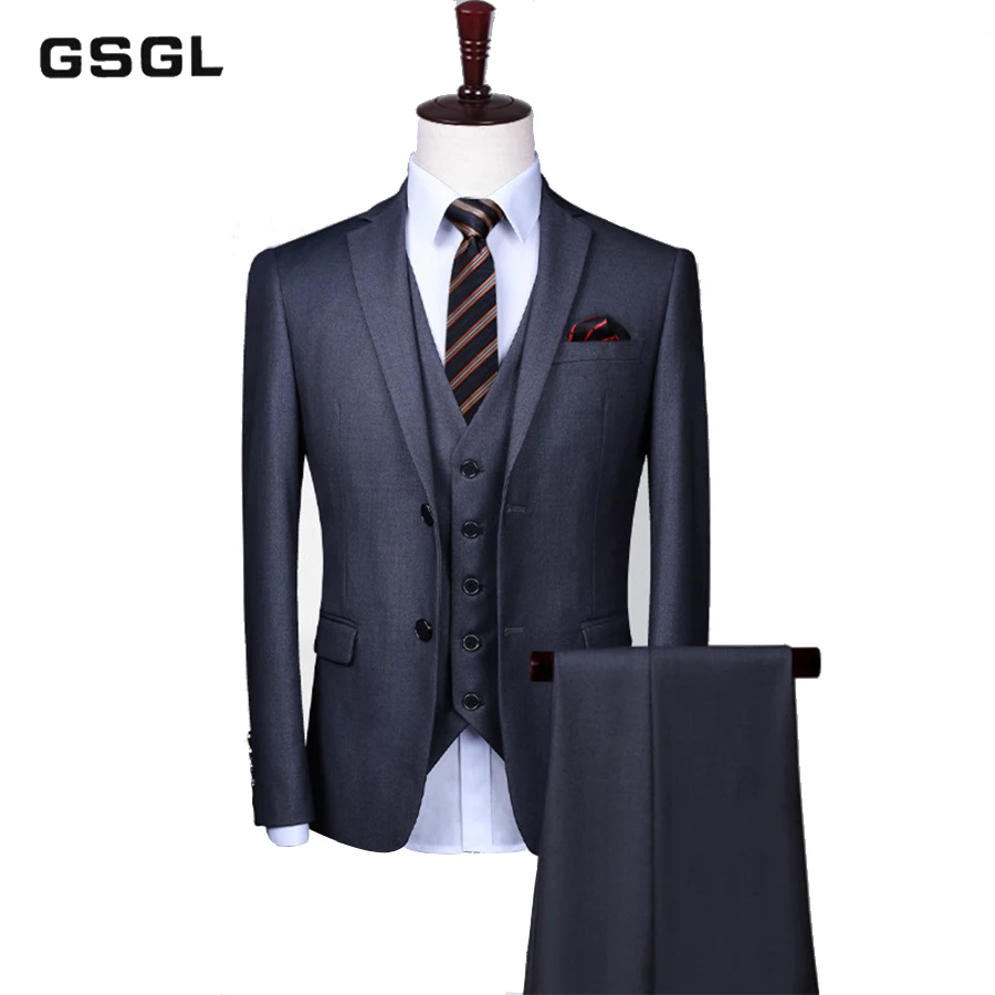 Men's Slim Fit 3 Piece Suit One or Two Button Blazer Tux Vest & Trousers for Wedding Groom Dress Suit Business Formal Suits
Men's Slim Fit 3 Piece Suit One or Two Button Blazer Tux Vest & Trousers for Wedding Groom Dress Suit Business Formal Suits